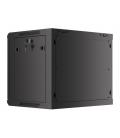 Armario rack phoenix 9u 600x450x501 auto - ensamblado 19'' hasta 60 kg negro