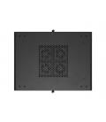 Armario rack phoenix 22u 600x800 de pie servidor 19'' hasta 1000 kg negro