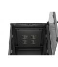 Armario rack phoenix 22u 600x800 de pie servidor 19'' hasta 1000 kg negro