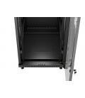 Armario rack phoenix 22u 600x800 de pie servidor 19'' hasta 1000 kg negro