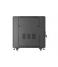 Armario rack phoenix 15u 600x800 servidor 19'' alta densidad negro
