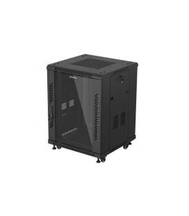 Armario rack phoenix 15u 600x600 de pie servidor 19'' hasta 1000 kg negro