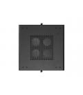 Armario rack phoenix 15u 600x600 de pie servidor 19'' hasta 1000 kg negro