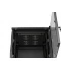 Armario rack phoenix 15u 600x600 de pie servidor 19'' hasta 1000 kg negro