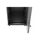 Armario rack phoenix 15u 600x600 de pie servidor 19'' hasta 1000 kg negro