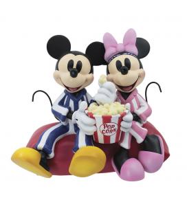 Figura enesco disney mickey y minnie hora de pijama