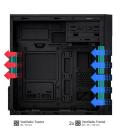 Caja ordenador coolbox m680 matx negra