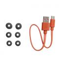 Auriculares bluetooth jbl vibe beam con estuche de carga/ autonomía 8h/ negra