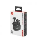 Auriculares bluetooth jbl vibe beam con estuche de carga/ autonomía 8h/ negra