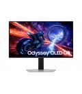 Monitor gaming samsung odyssey oled g6 g60sf s27fg604su 27'/ qhd/ 0.03ms/ 500hz/ qd-oled/ regulable en altura/ plata