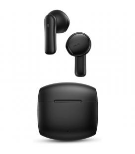 Auriculares bluetooth spc ether 3 buds con estuche de carga/ autonomía 8h/ negros
