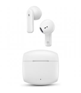 Auriculares bluetooth spc ether 3 buds con estuche de carga/ autonomía 8h/ blancos