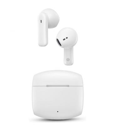 Auriculares bluetooth spc ether 3 buds con estuche de carga/ autonomía 8h/ blancos
