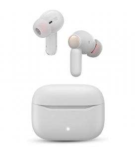 Auriculares bluetooth spc ether 3 pro con estuche de carga/ autonomía 8h/ blanco