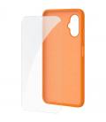 Funda silicona + protector de pantalla de cristal templado spc wuum one protection pack 4354p/ compatible con spc wuum one/