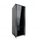 Armario rack de suelo 19 pulgadas phasak pro 47u negro 600x1000 montado pho 6147