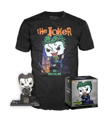 Funko pop dc comics dc jim lee joker + camiseta talla l