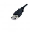 Cable cable usb tipo a a m 5.5mm startech 0.91m - macho - macho - negro