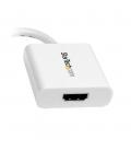 Adaptador mini dp a hdmi startech macho - hembra - blanco