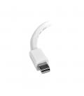 Adaptador mini dp a hdmi startech macho - hembra - blanco