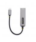 Adaptador usb tipo c a ethernet startech macho - hembra - gris