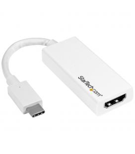 Adaptador usb tipo c a hdmi startech macho - hembra - blanco