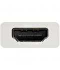 Adaptador usb tipo c a hdmi startech macho - hembra - blanco