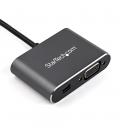 Adaptador usb tipo c a mini dp - vga startech macho - hembra