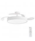 3nod - ventilador de techo concept ray luz led regulable motor dc 6 velocidades