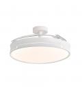 3nod - ventilador de techo concept ray luz led regulable motor dc 6 velocidades