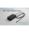 Cargador universal i - tec charger - c140w 140w usb tipo c negro