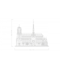 Lego architecture notre dame paris