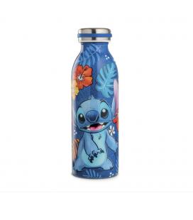 Botella de agua enesco stitch azul 500 ml