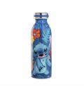 Botella de agua enesco stitch azul 500 ml