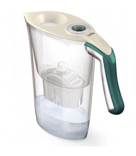 Pack jarra filtrante laica carmen tosca/ 2.3l/ verde oscuro/ jarra + 1 filtro bi-flux