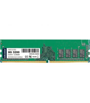 Memoria ram whalekom wk4ud32 8gb/ ddr4/ 3200mhz/ 1.2v/ udimm