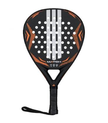 Pala de pádel adidas match 3.5 2026/ negra y naranja
