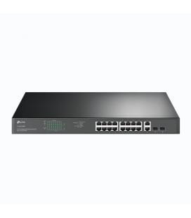 TP-Link TL-SG1218MP switch No administrado Gigabit Ethernet (10/100/1000) Energía sobre Ethernet (PoE) 1U Negro