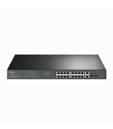TP-Link TL-SG1218MP switch No administrado Gigabit Ethernet (10/100/1000) Energía sobre Ethernet (PoE) 1U Negro