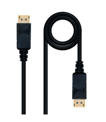 Cable displayport 1.2 4k nanocable 10.15.2310/ displayport macho - displayport macho/ 10m/ negro