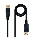 Cable displayport 1.2 4k nanocable 10.15.2310/ displayport macho - displayport macho/ 10m/ negro