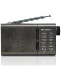 Radio portátil daewoo dw1035/ a pilas/ gris oscuro