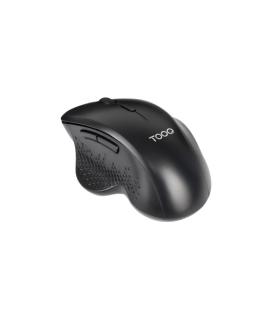 Ratón ergonómico inalámbrico tooq tqmwg-1105-b/ hasta 1600 dpi