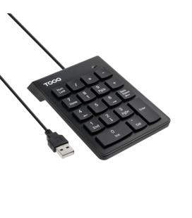 Teclado numérico tooq tqk-2001-b