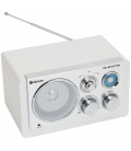 RADIO DENVER DE DISEÑO MODERNO BLANCA