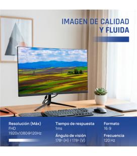 iggual Monitor 24" 1ms FHD 120Hz VGA HDMI DP MM