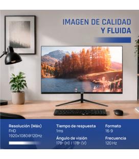 iggual Monitor 27" 1ms FHD 120Hz VGA HDMI DP MM