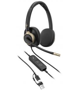 Auriculares hp poly mission 825 negro