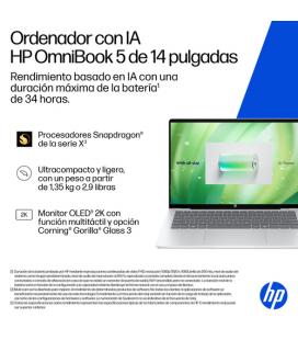 Portátil hp omnibook 5 ia 14 - he0001nsx x1 - 26 - 100 - 16gb - ssd 512gb - 14 pulgadas - w11h