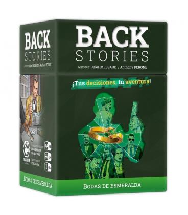 Juego de mesa back stories 2 - bodas de esmeralda